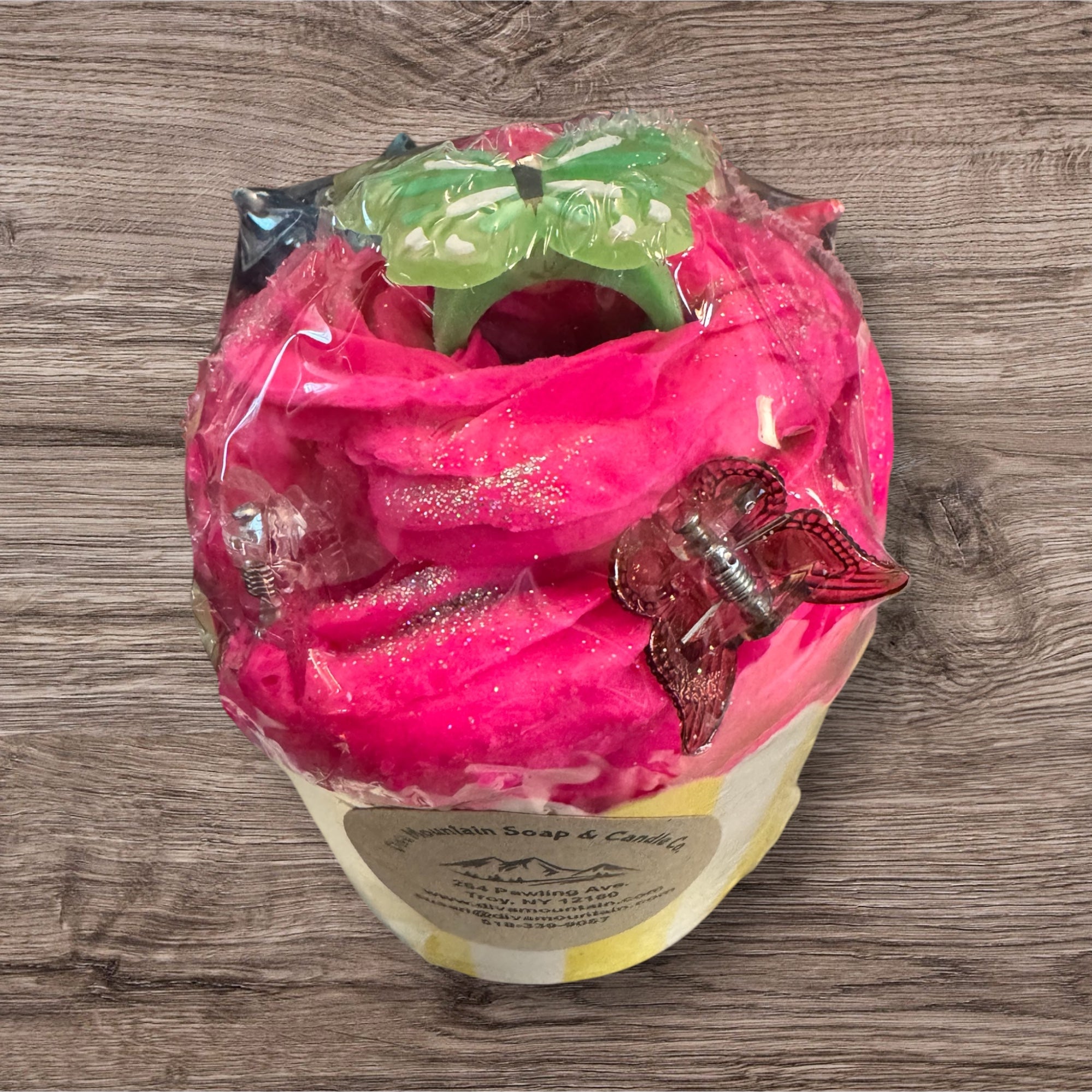 Bubble Bomb Cupcake Butterfly Ring - Enchanted Scent