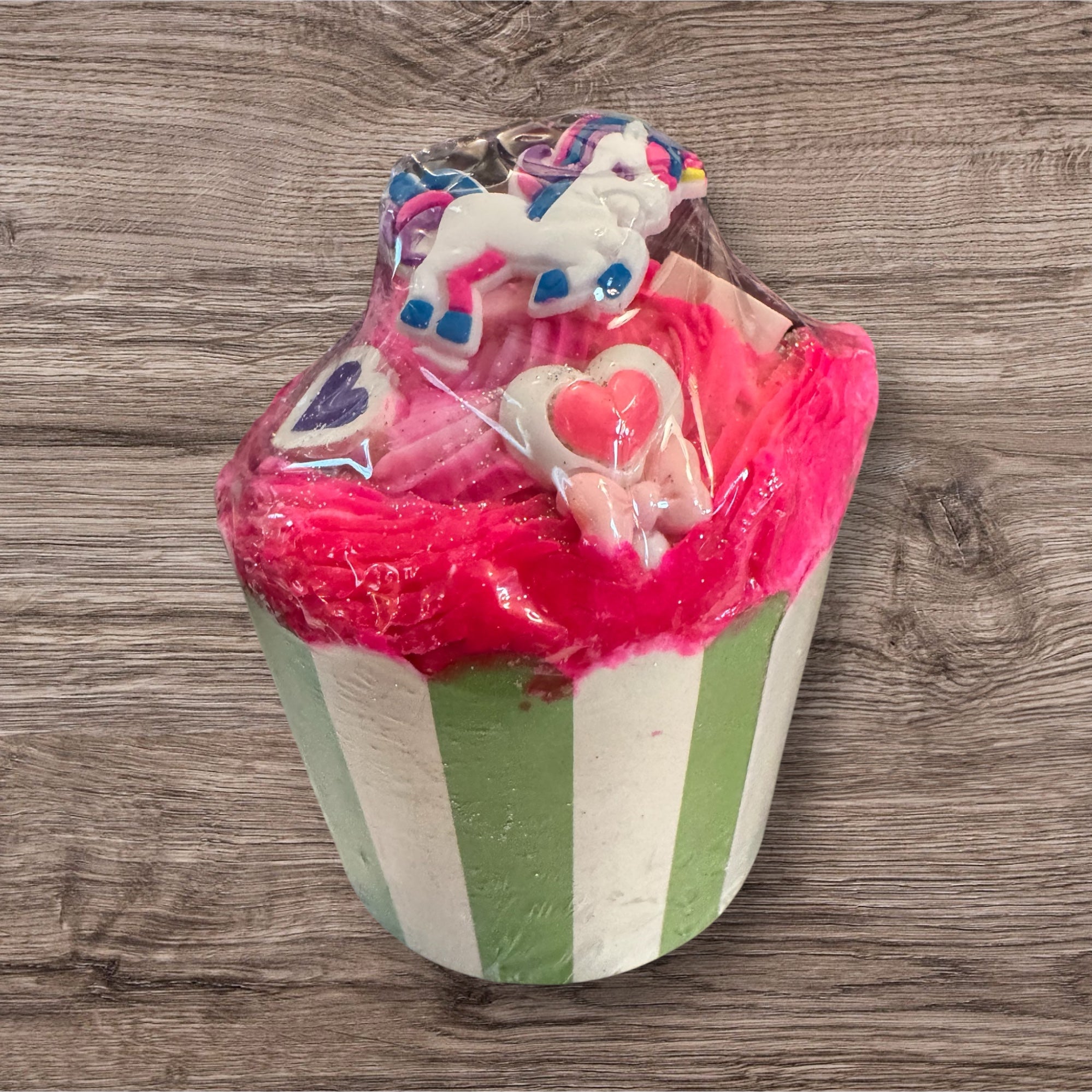 Bubble Bomb Cupcake Unicorn Ring - Twisted Unicorn Scent