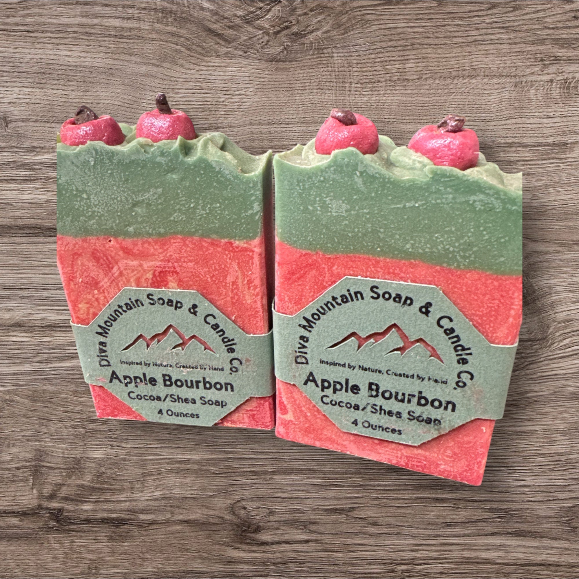 Apple Bourbon Cocoa Shea Soap