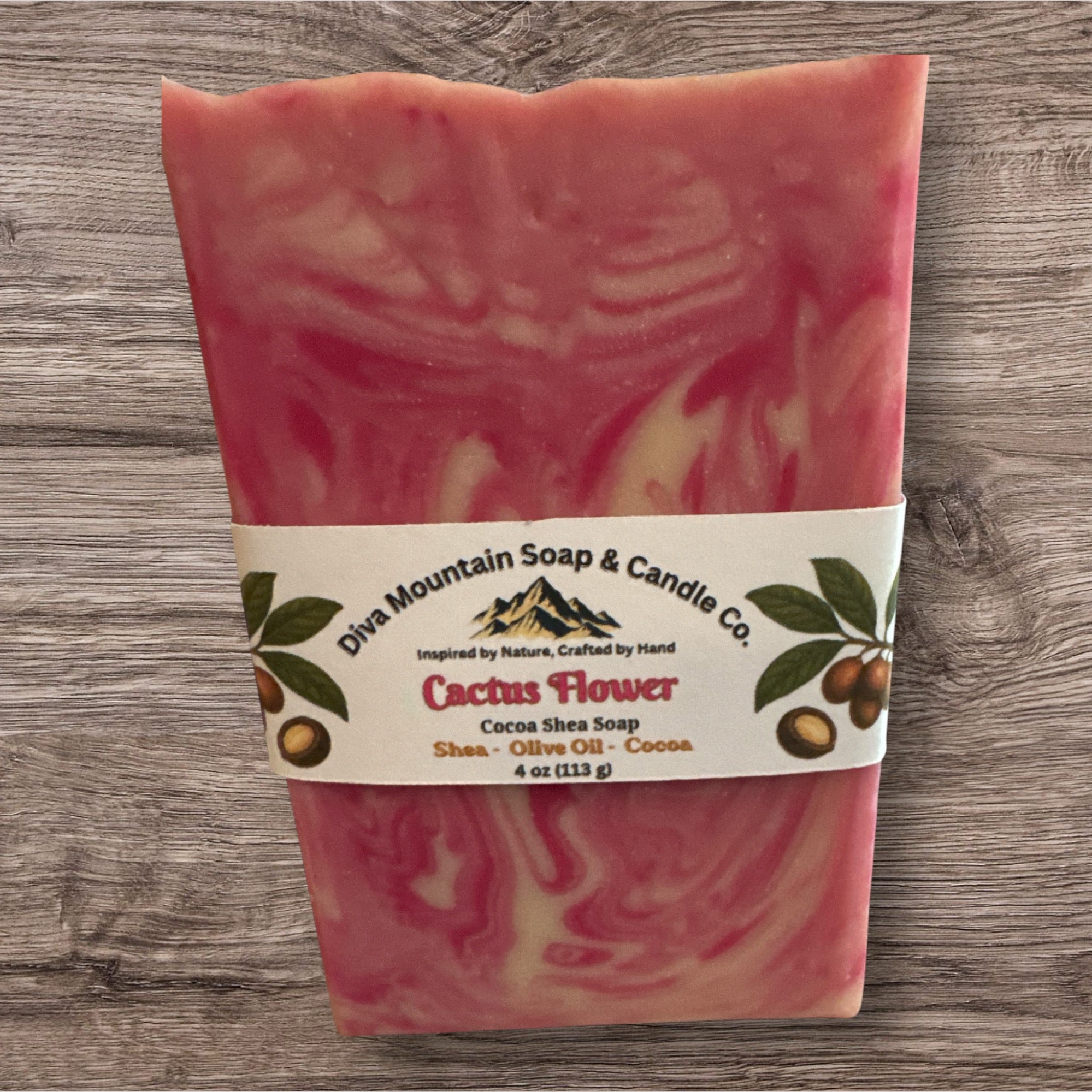 Cactus Flower Shea Olive Oil Soap