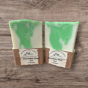 Cucumber Mint Shea Olive Oil Soap