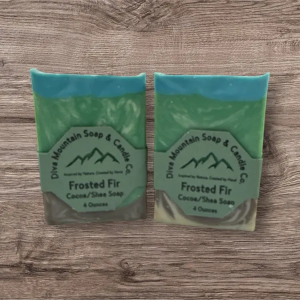Frosted Fir Cocoa Shea Soap