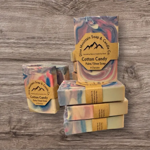 Cotton Candy Palm/Shea/Olive Oil Soap