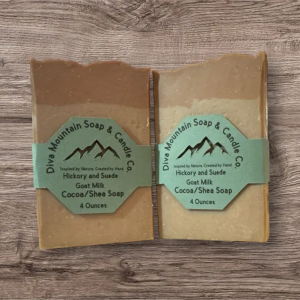 Hickory and Suede Goat Milk Soap