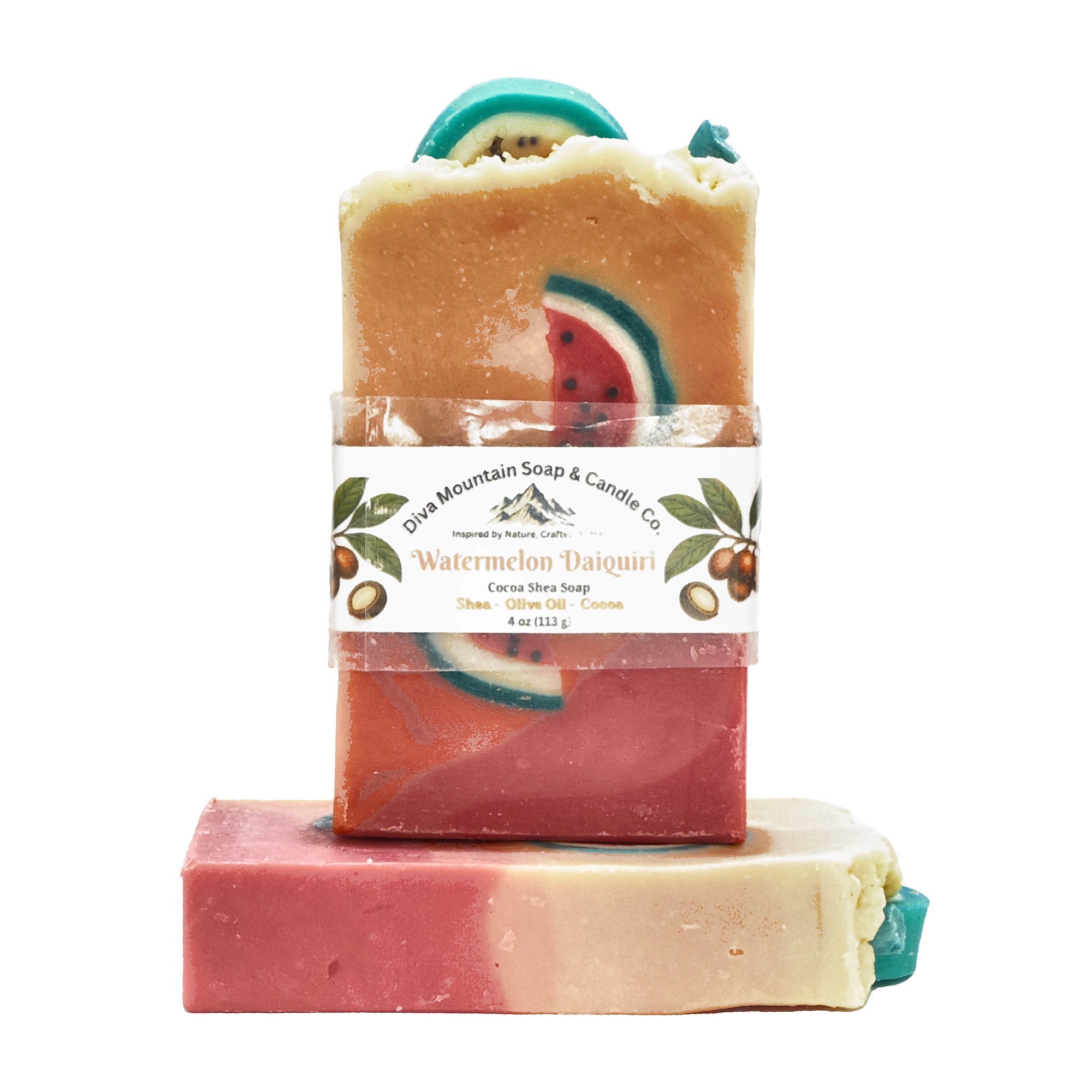 Watermelon Daiquiri Cocoa Shea Soap