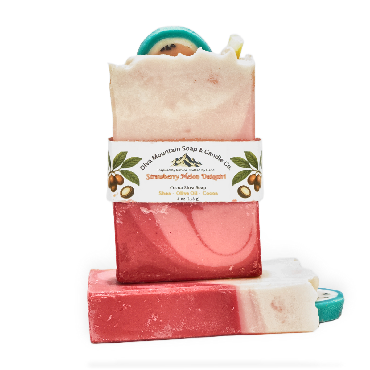 Strawberry Melon Daiquiri Cocoa Shea Soap