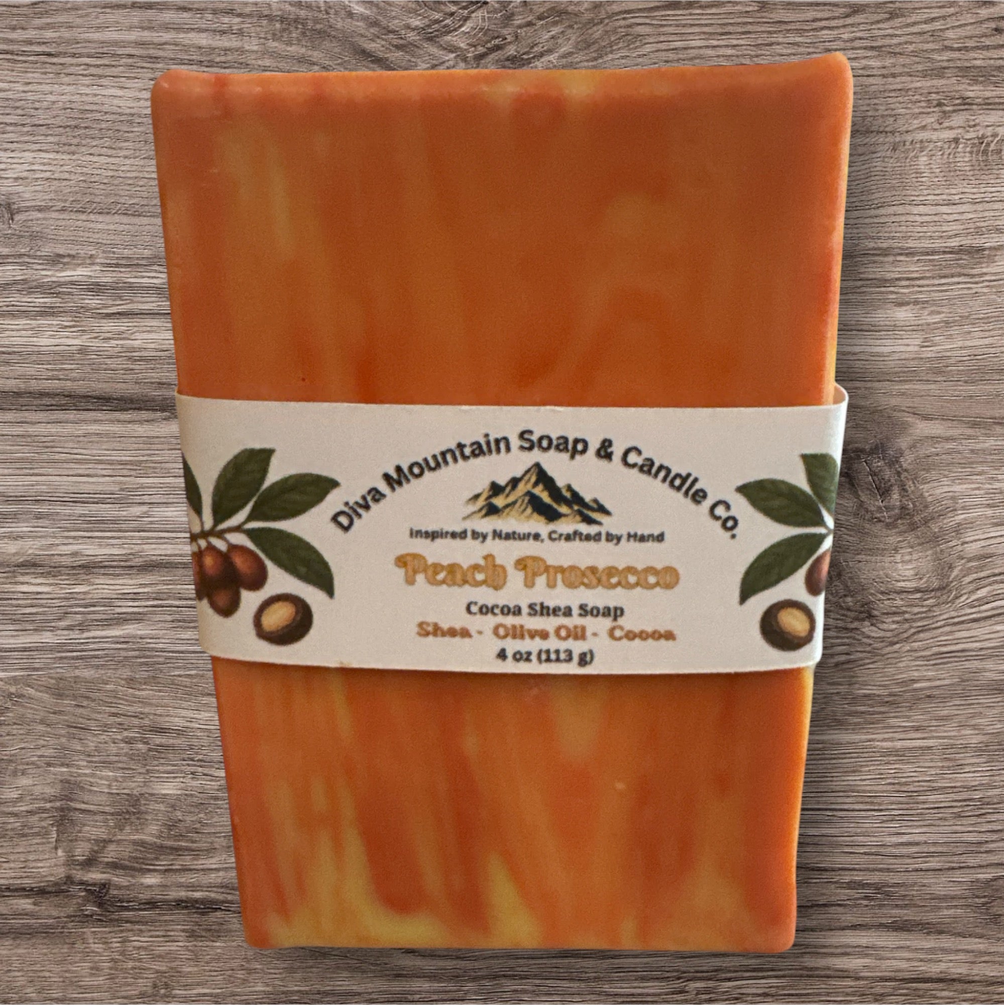 Peach Prosecco Soap
