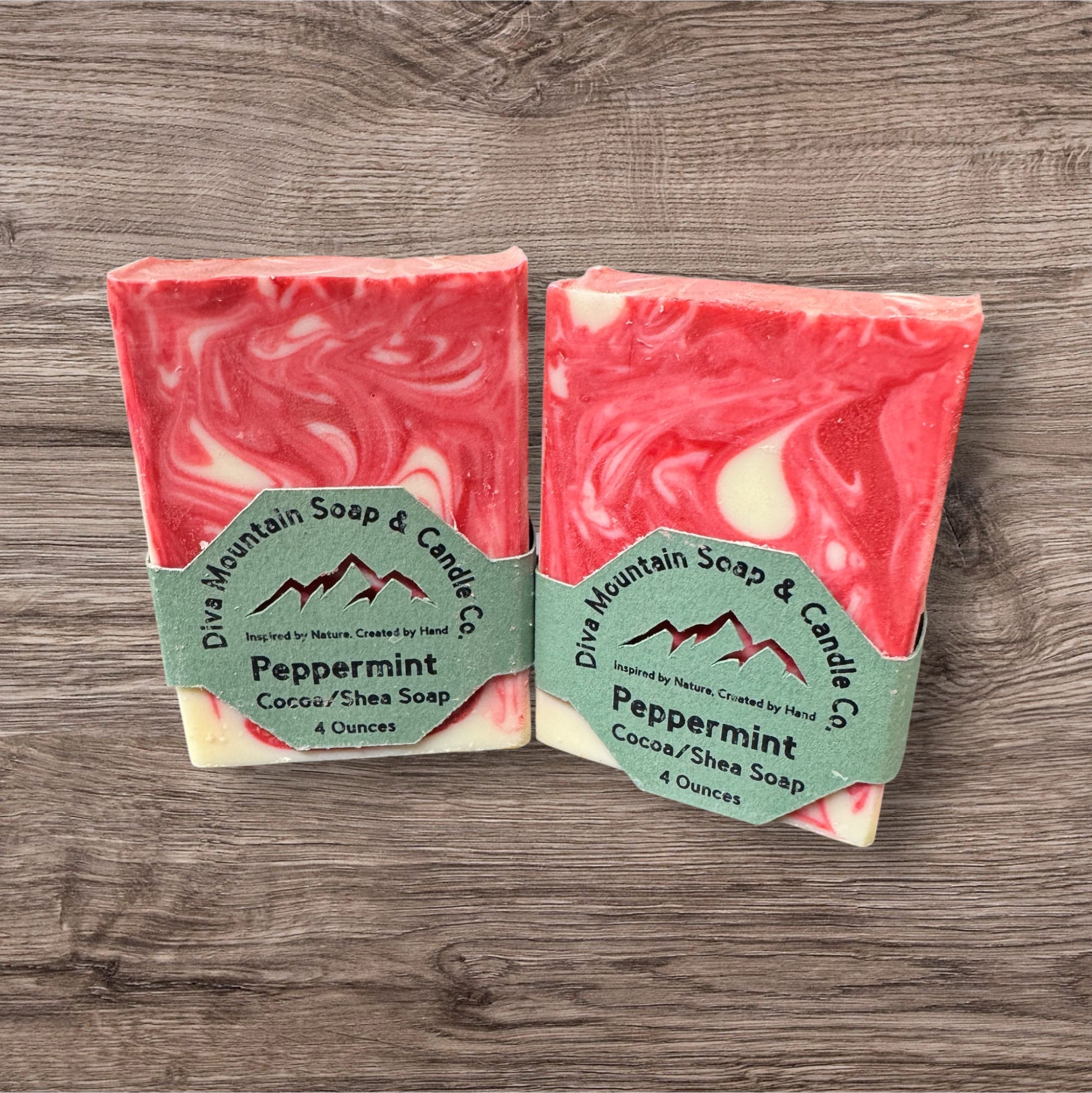 Peppermint Cocoa Shea Soap