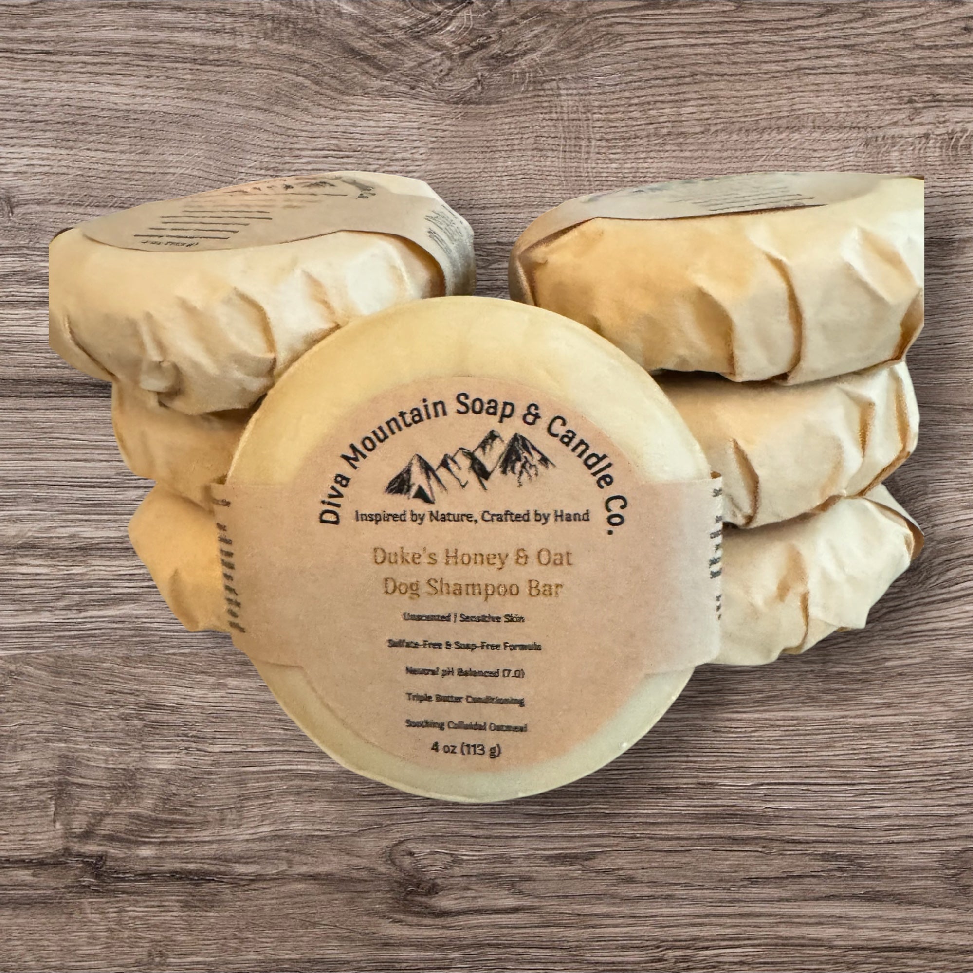Duke's Honey and Oat Shampoo Bar